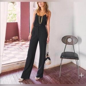 Sézane Theophile Trousers Black Size 36